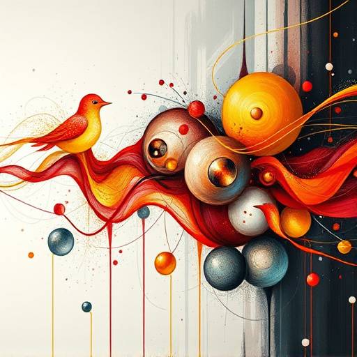 Immagine astratta che rappresenta la comunicazione efficace tra due persone attraverso onde sonore