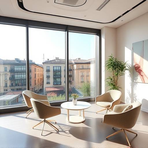 L'ufficio di Coaching Serenit&radic;&dagger; a Bologna con una vista sulla citt&radic;&dagger;