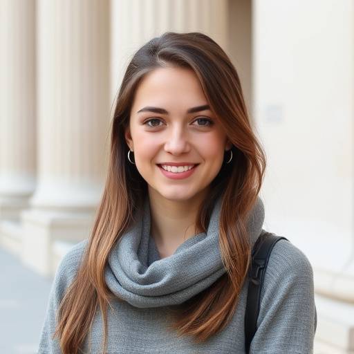 Ritratto di Giulia Verdi, studentessa universitaria