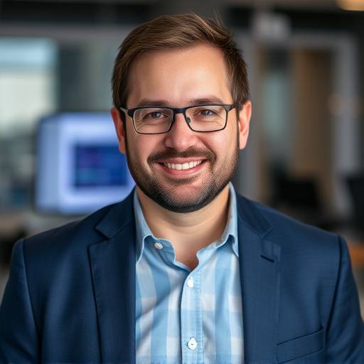 Ritratto di Marco Bianchi, manager di un'azienda tecnologica